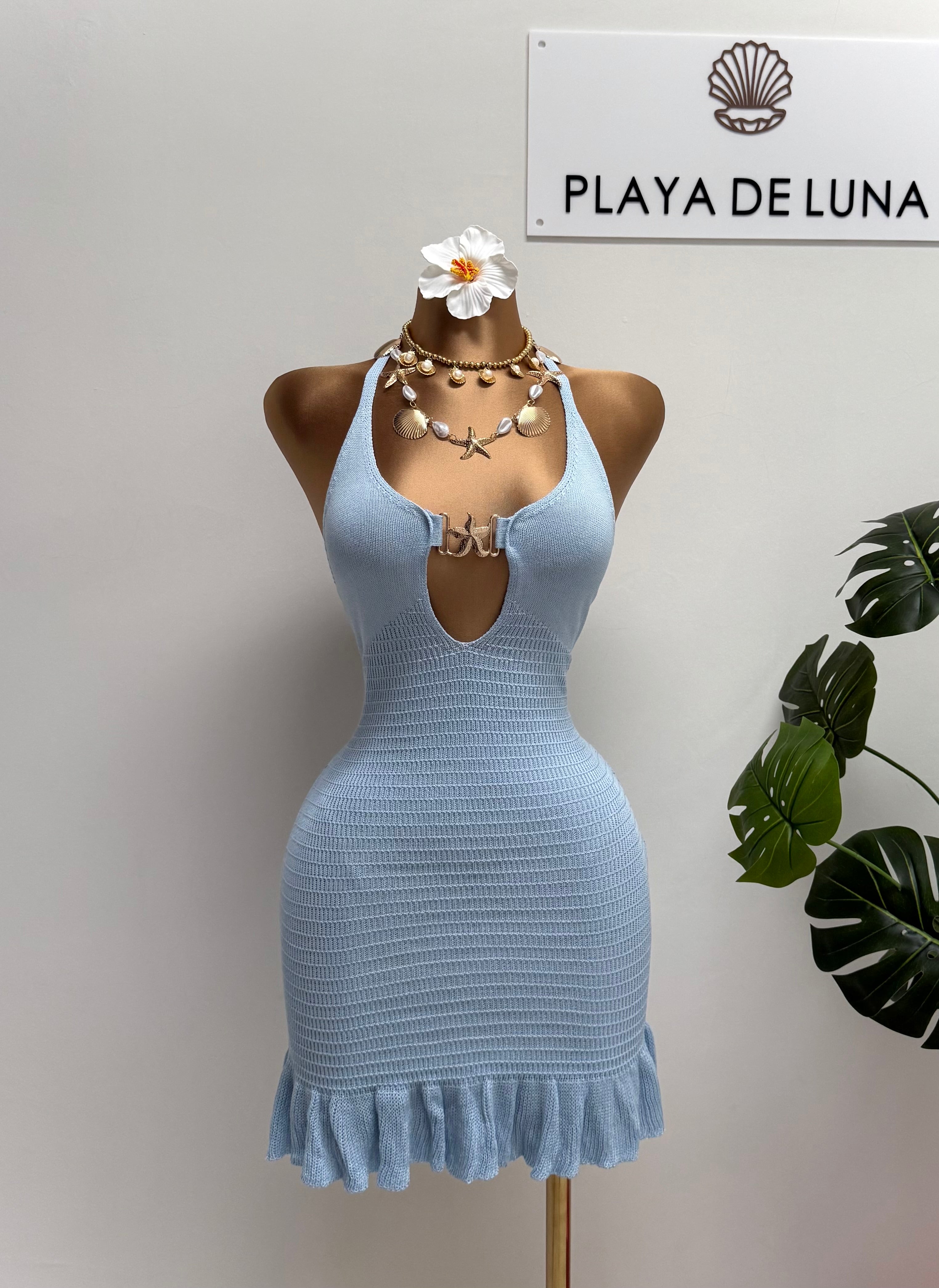 Vestido Aqua