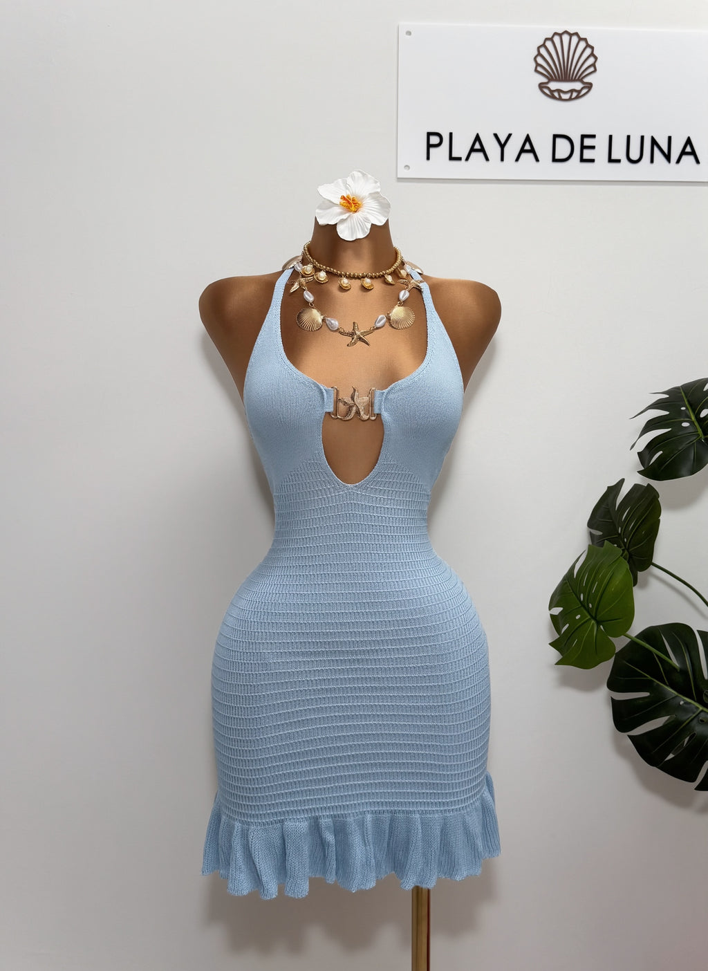 Vestido Aqua
