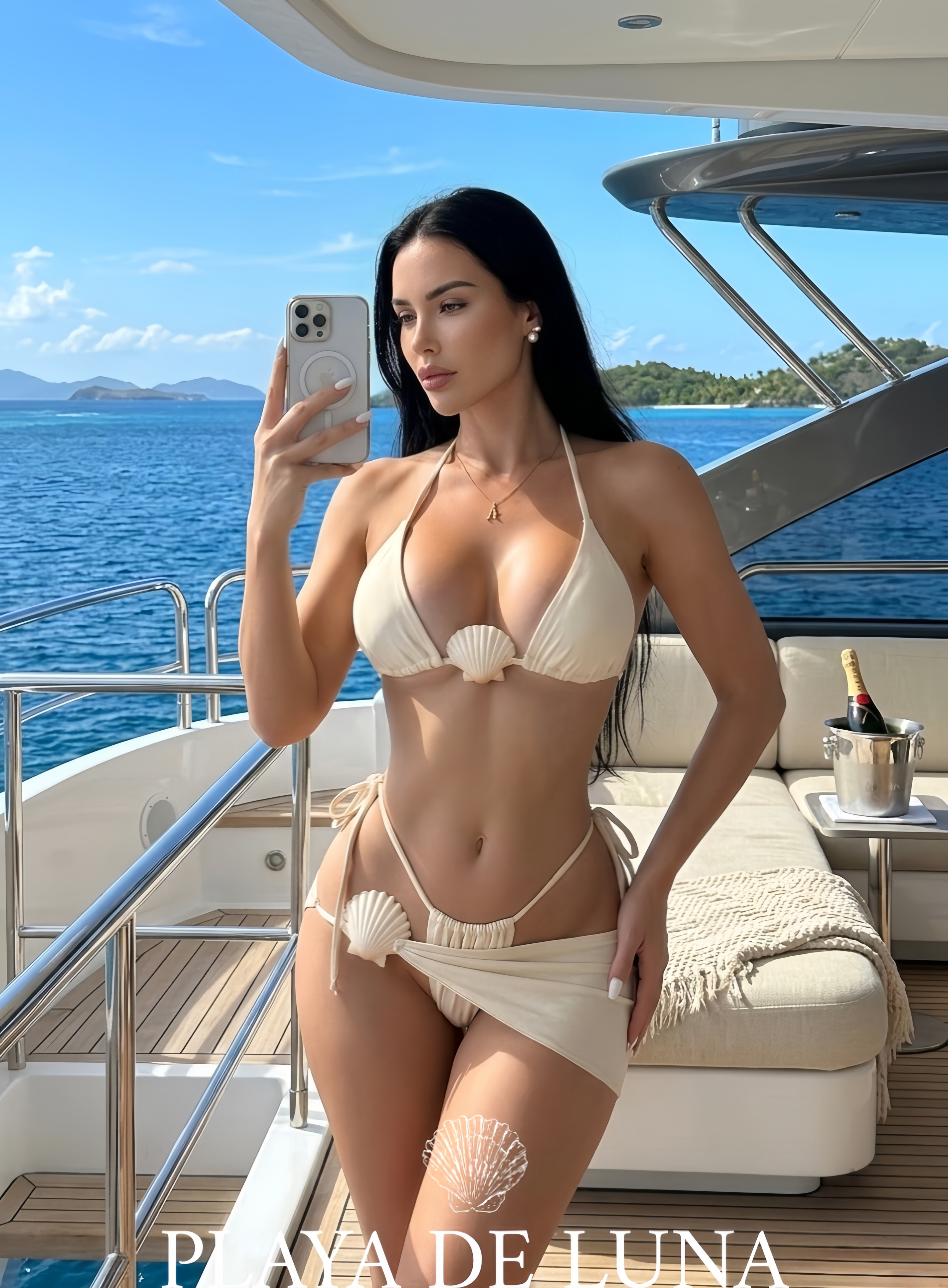 Bikini Shell de 3 piezas